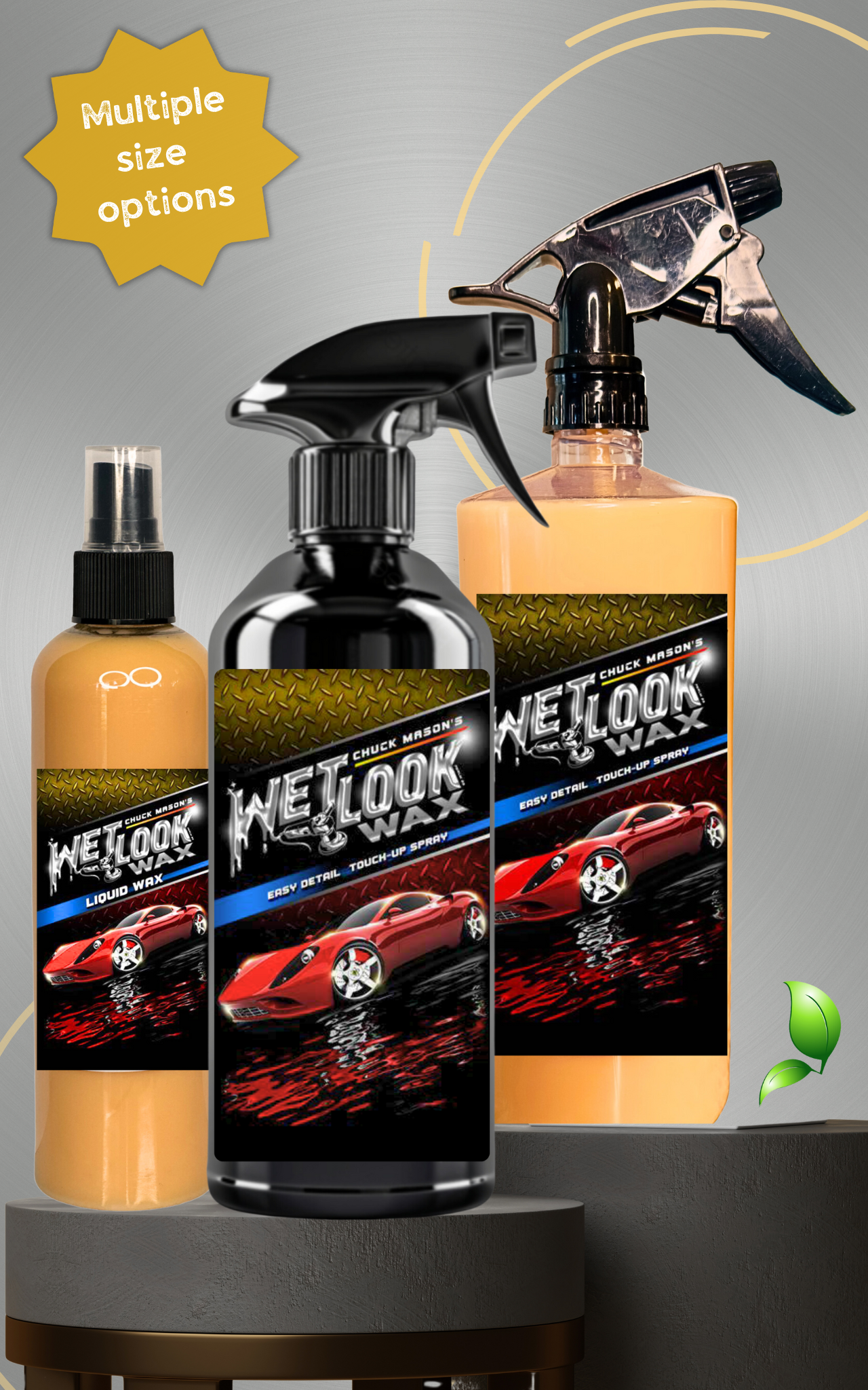 Chuck Mason Wet Look Wax Easy Detail Spray Wax Products